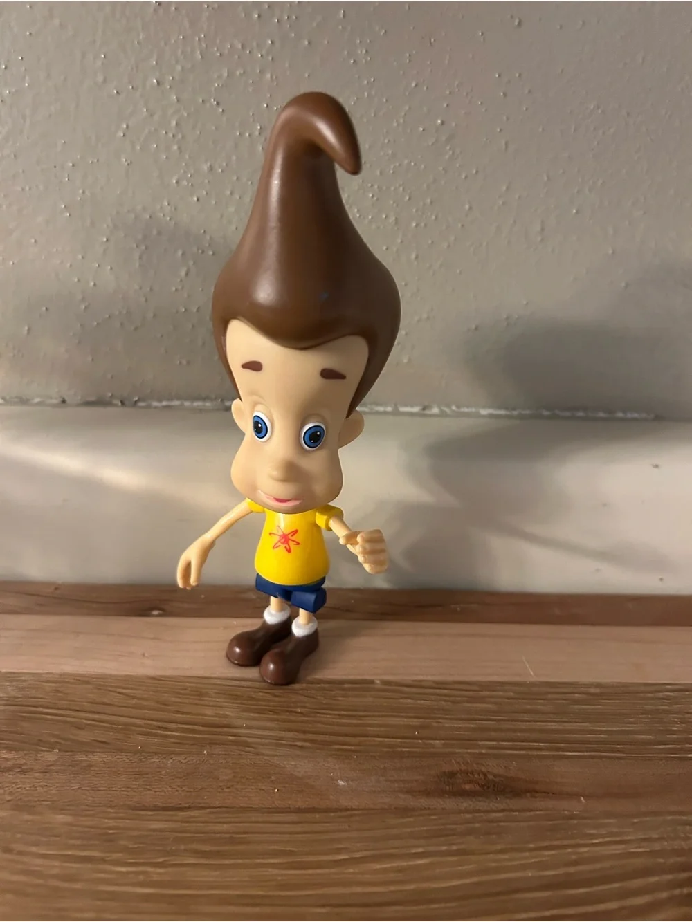 Vintage Jimmy Neutron Collectible Cartoon Character Figure Nickelodeon Y2K